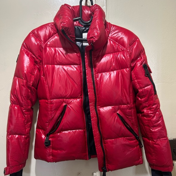 Red Puffer Jacket - Picture 2 of 5